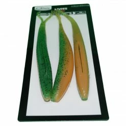 Catch 10" Black Label Livies Softbait Caipirinha UV + Glow 3 Pack Soft Baits