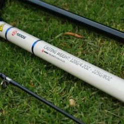 Rods Akios AirPower 435 RXP SRS Sliding Reel Seat Surf Rod 14ft 5in 3 Piece 120-225 Gram