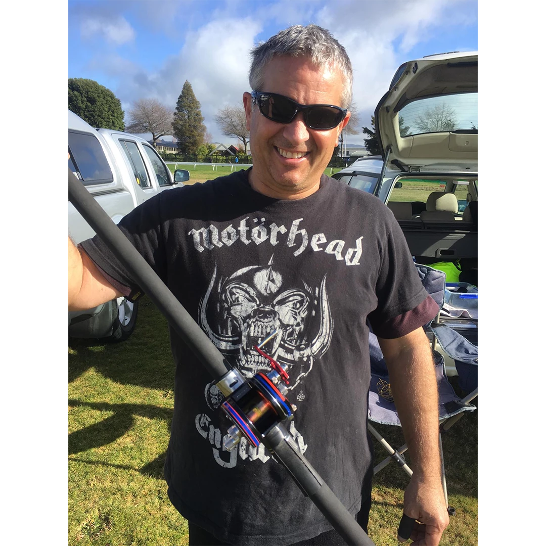 Rods Akios AirPower 435 RXP SRS Sliding Reel Seat Surf Rod 14ft 5in 3 Piece 120-225 Gram