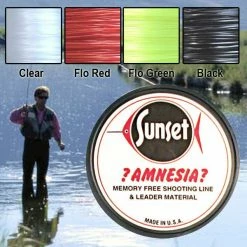 Kraft Tool Company Sunset Amnesia Memory Free Monofilament Trace | 6lb / 2.7kg 100m Braid, Lines & Leaders