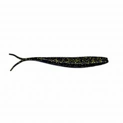 Catch Black Label Livies Softbait 5 Or 7" Jerkshad - Black Ninja