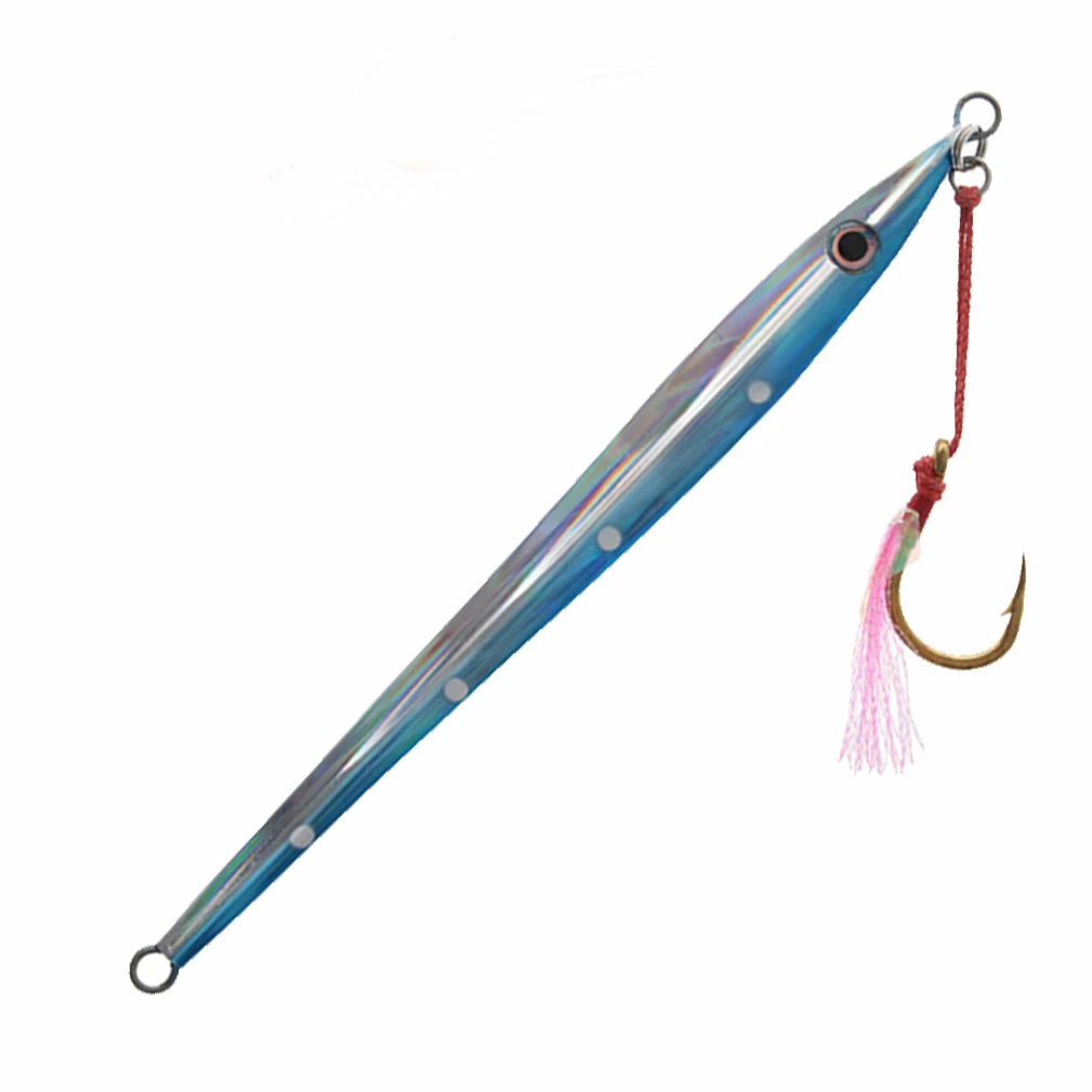 Catch Long John Slider Ballistic Blue Mechanical Jig (150-300g) Lures, Jigs & Rigs