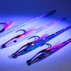 Catch Long John Slider Ballistic Blue Mechanical Jig (150-300g) Lures, Jigs & Rigs