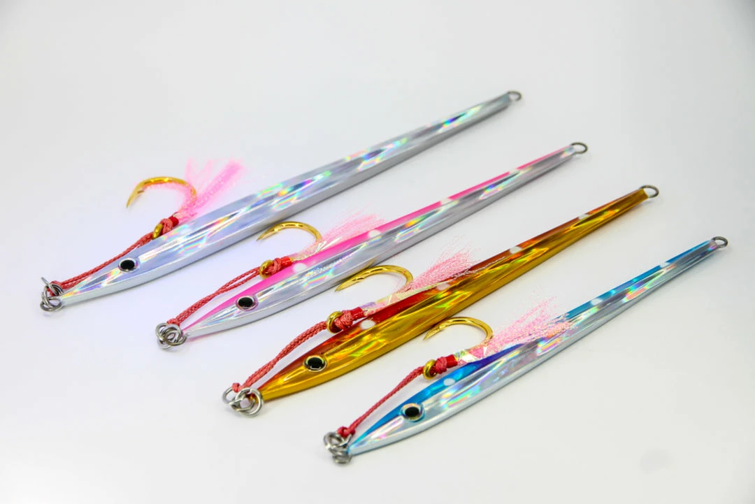 Catch Long John Slider Ballistic Blue Mechanical Jig (150-300g) Lures, Jigs & Rigs