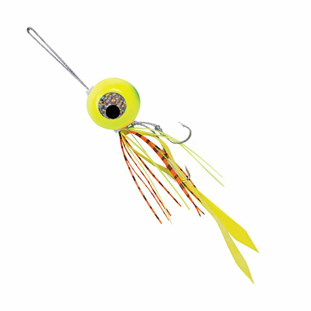 Catch Freestyle Kabura Slider Jig - Chartreuse (60 - 80 Gram) Lures, Jigs & Rigs
