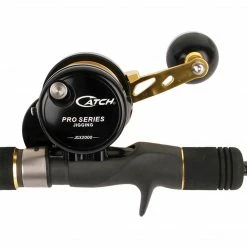 Rod & Reel Combos Catch JGX2000 + Kensai Slow Pitch Jigging Combo 20kg Drag 6ft 3in 1 Piece 80-150 Gram