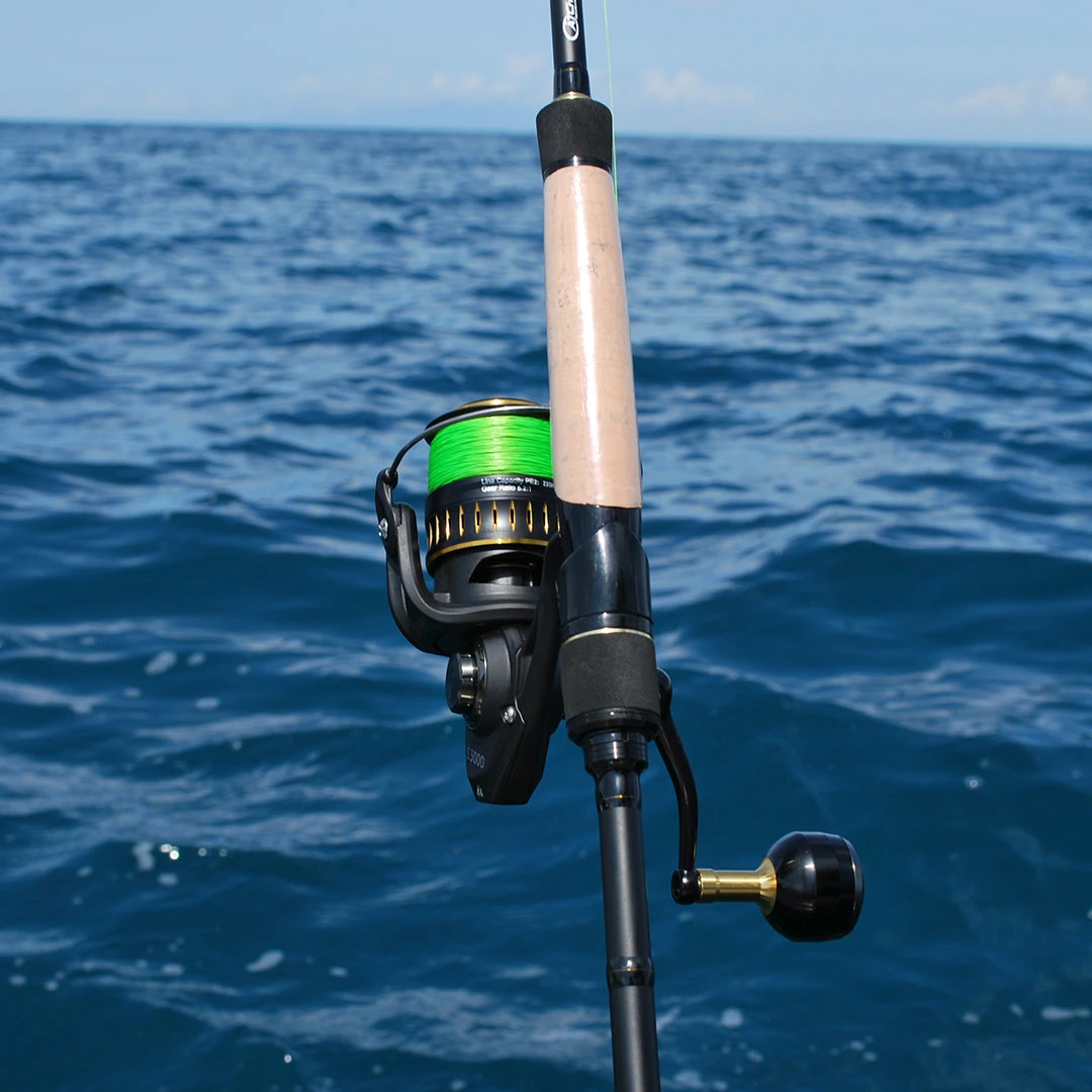 Catch Pro Series Softbait Spin Rod 7ft 3in 2 Piece 8-12kg Rods