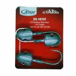 Catch Harrier Jig Heads (1/4 - 1 Oz) Hooks & Jig Heads