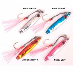 Lures, Jigs & Rigs Catch Pocket Rocket Tungsten Micro Jig - White Warrior