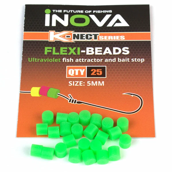 Boat Fishing INOVA Flexi Beads - 25 Pack