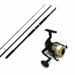 Rod & Reel Combos Kilwell 14 Ft Black Shadow Surfcasting Combo Set