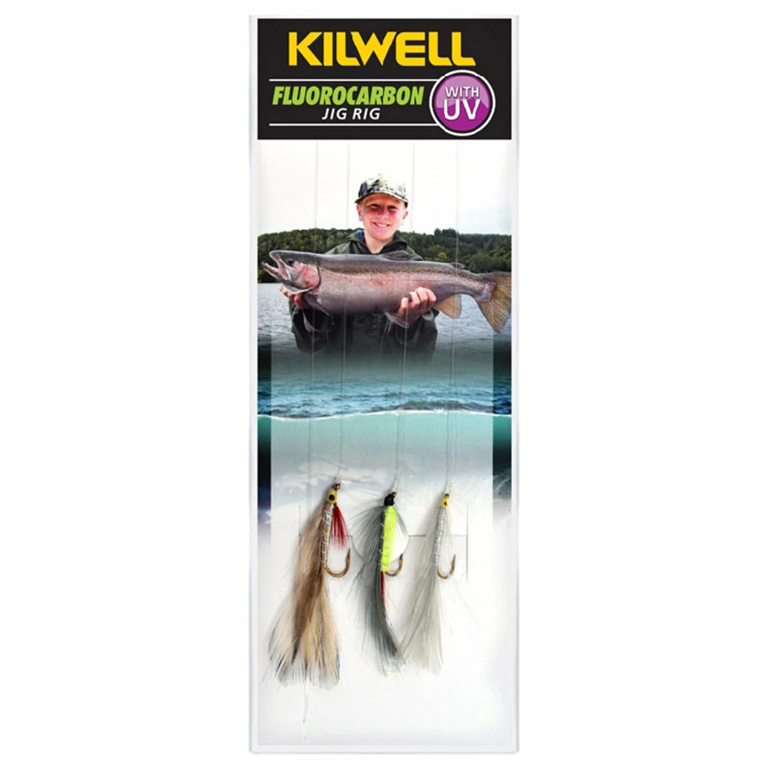 Kilwell UV Freshwater Jig Rig GG/GGL/JS Mix 1 Lures, Jigs & Rigs