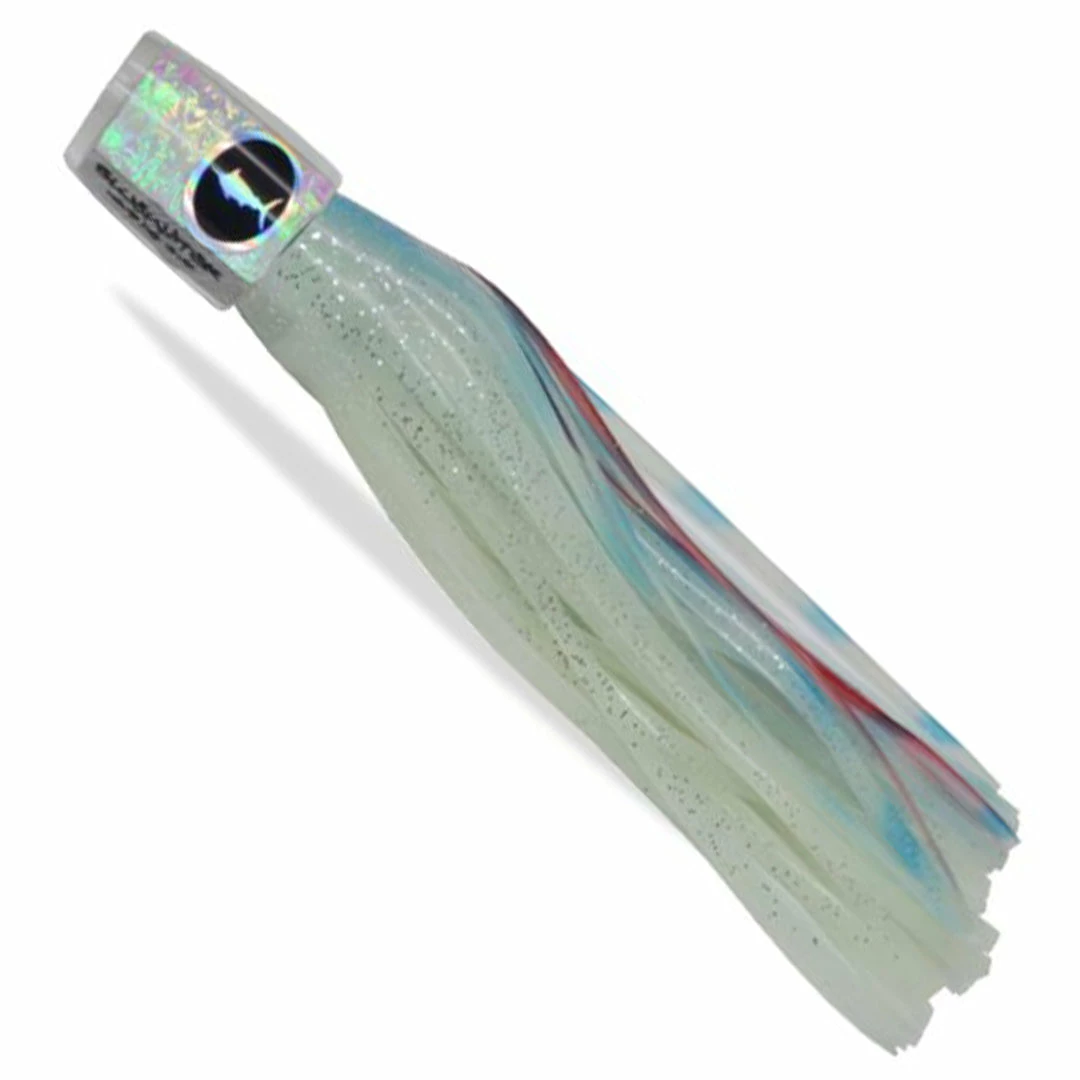 Gillies Lures, Jigs & Rigs Bluewater Trolling Skirt 10" Plunger Lumo