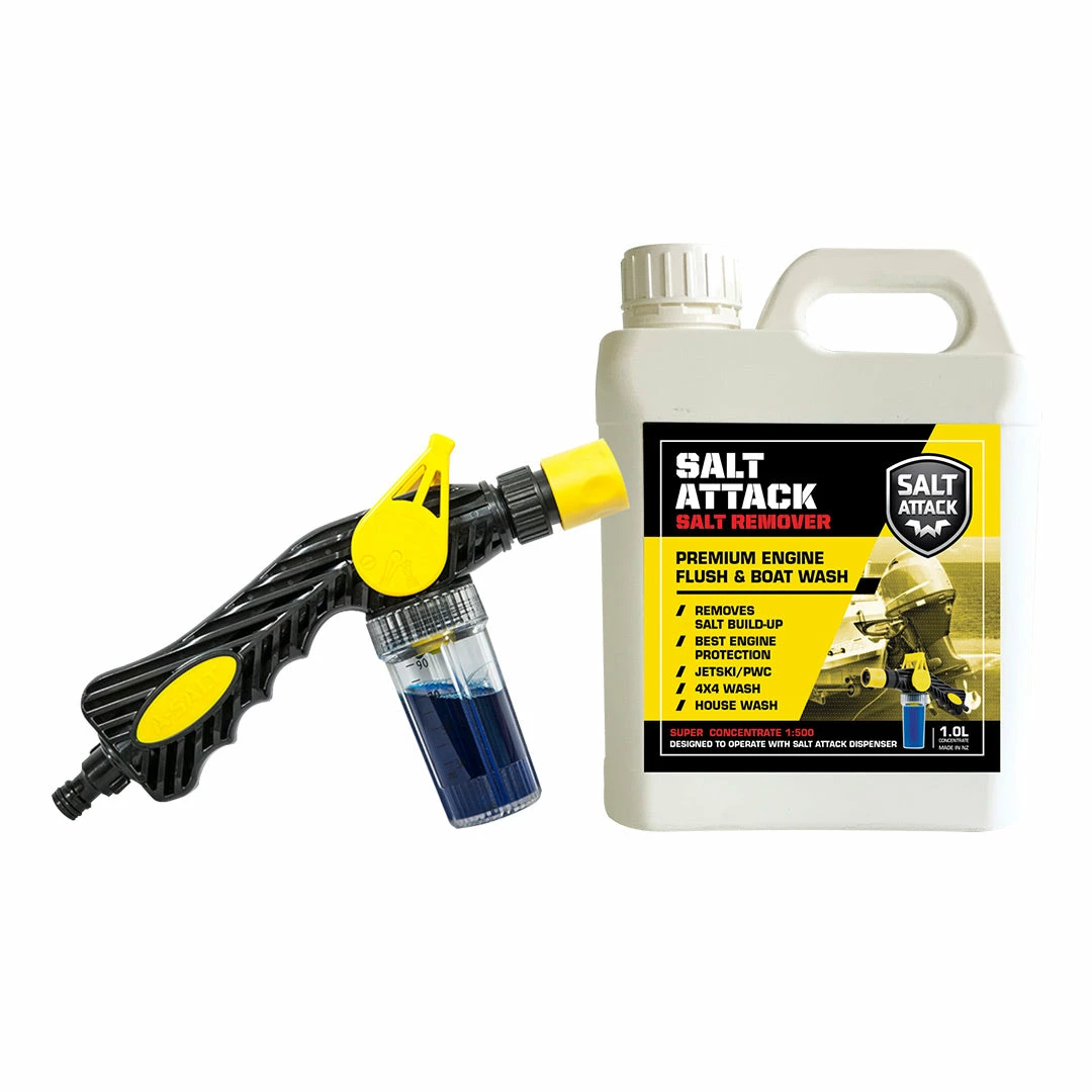 Salt-Attack Boat Care Products Salt Attack Salt Remover Starter Kit