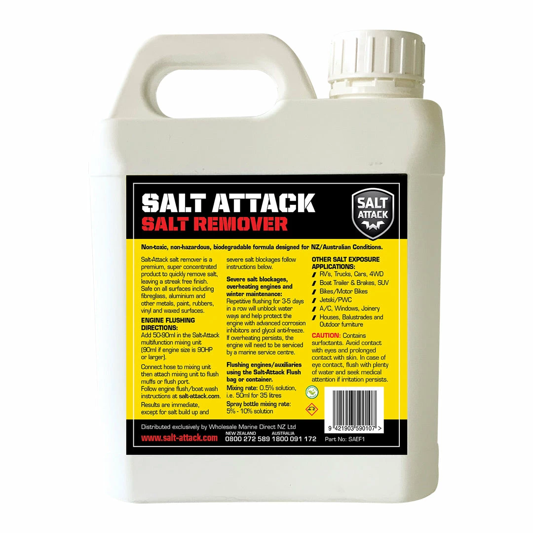 Salt-Attack Boat Care Products Salt Attack Salt Remover Starter Kit
