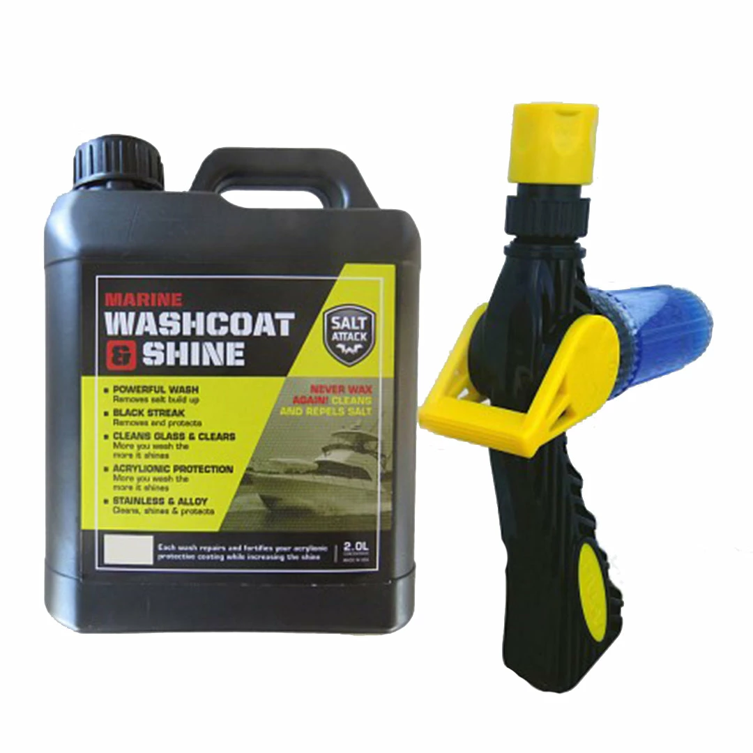 Salt-Attack Salt Attack Marine Washcoat And Shine Starter Kit