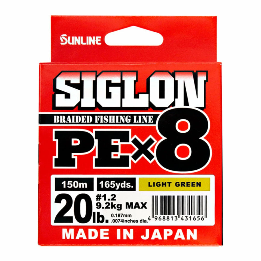 Sunline Siglon PEX8 Light Green Braid
