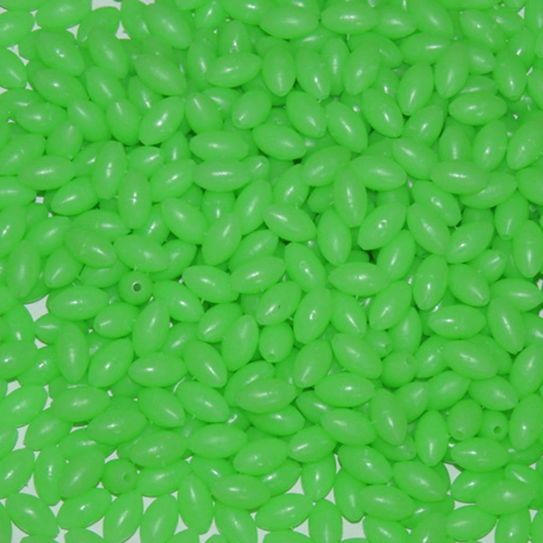 SnapperTackle Boat Fishing Hard Lumo Beads In Bulk 8 X 5mm