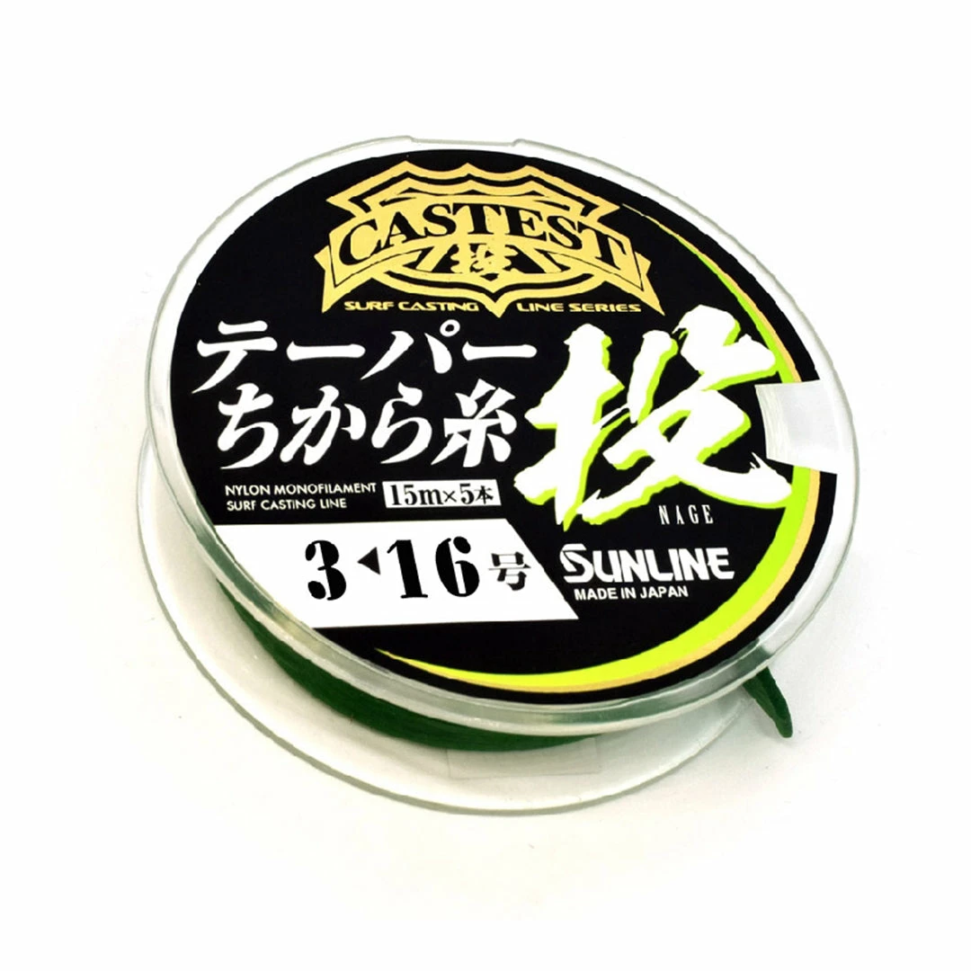 Sunline Castest Tapered Leaders Braid, Lines & Leaders