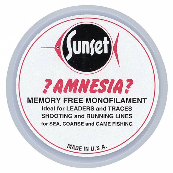 Kraft Tool Company Sunset Amnesia Memory Free Monofilament Trace | 15lb / 6.8kg 100m Braid, Lines & Leaders