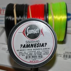 Kraft Tool Company Sunset Amnesia Memory Free Monofilament Trace | 30lb / 13.6kg 100m