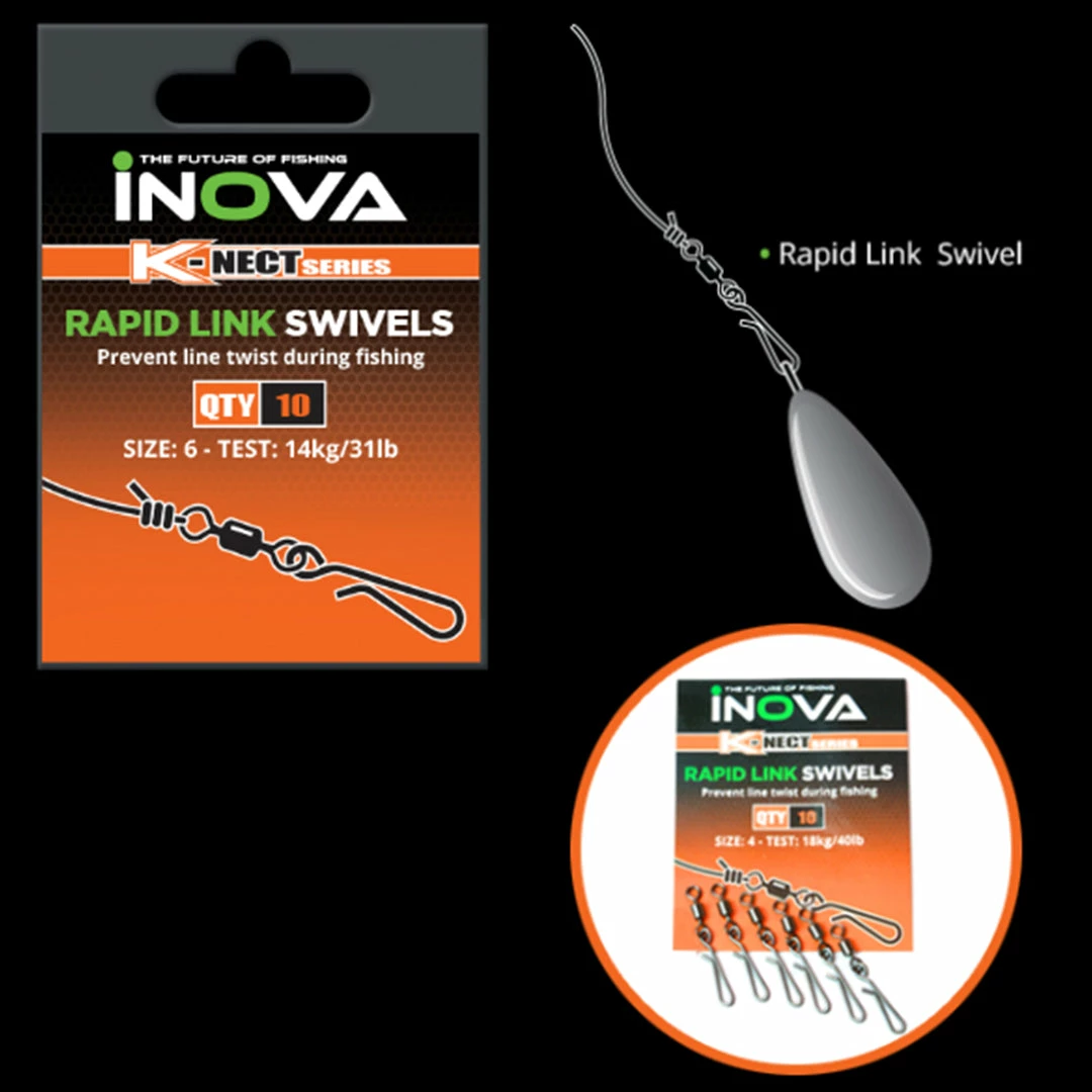 Terminal Tackle INOVA Rapid Link Swivels