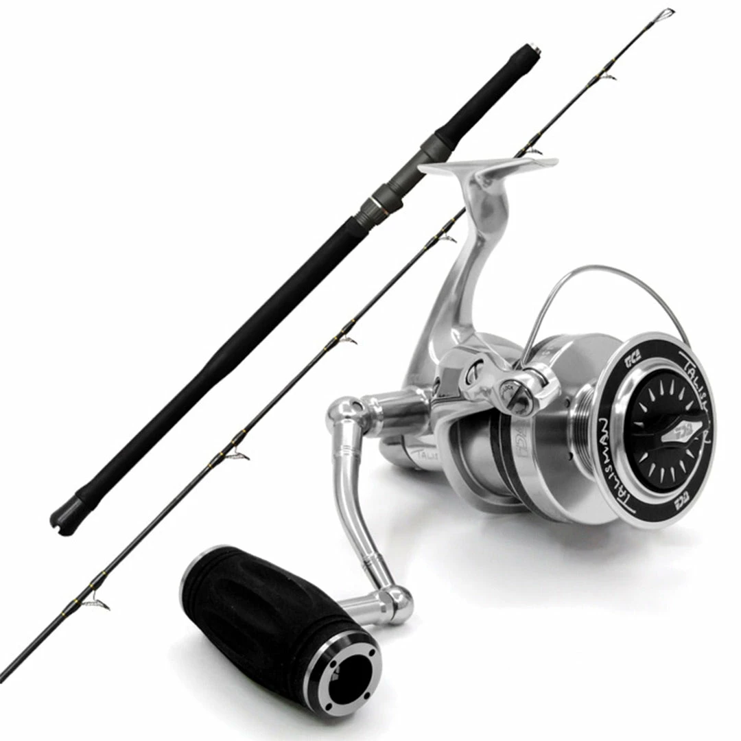 Tica Talisman + Hoodlum Star Topwater Combo Set 30kg Drag 9ft 2 Piece 200-300gram PE8-10