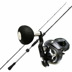 Rod & Reel Combos Tica Titanclaw + Kazumi Overhead Slider Combo 15kg Drag 7Ft 1 Piece 30-150 Gram
