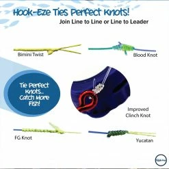 Hook-Eze Large Hook Eze Fishing Knot Tool Triple Twin Pack Deal Tools & Accessories