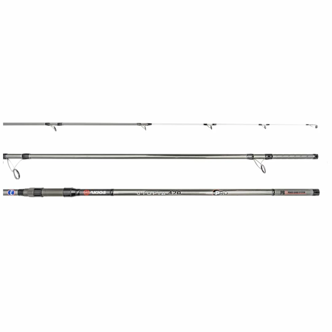 Akios Utopia SX420 Surf Rod 14ft 3 Piece 112-225 Gram Rods