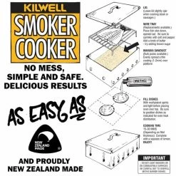 Fish Smoker - Kilwell Magnum 23 Litre Smoker Smokers & Sawdust