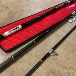 Akios AirSpeed Surf 435 MKII Black Edition Surf Rod 14ft 5in 3 Piece 100-220 Gram Rods